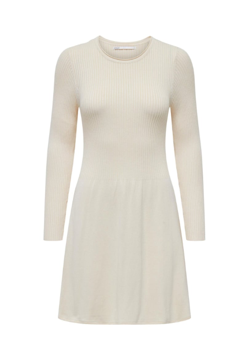 Rochie dama - 302619221 - Viscoza - Ecru