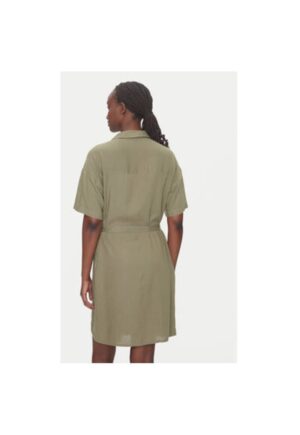 Camasa stil rochie dama  10333791 - In/Viscoza - Verde - Verde