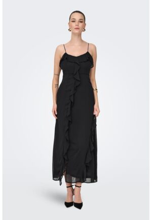 Rochie lunga cu decolteu in V