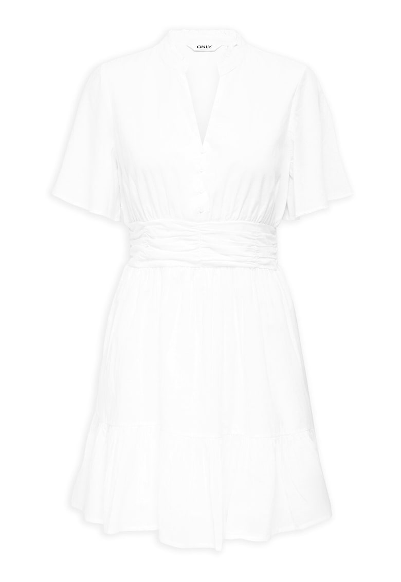 Rochie dama 15363615 - Bumbac - Alb - Alb