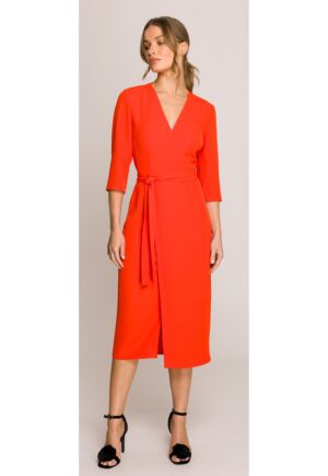 Rochie cu model petrecut -  Roz -