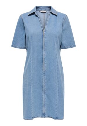 Rochie  bumbac - Albastru