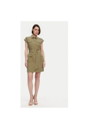Rochie dama -  305244857 - Bumbac - Verde - Verde