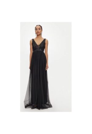 Rochie dama -  304725487 - Poliester - Negru - Negru