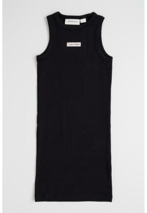 Rochie mini fara maneci - Negru
