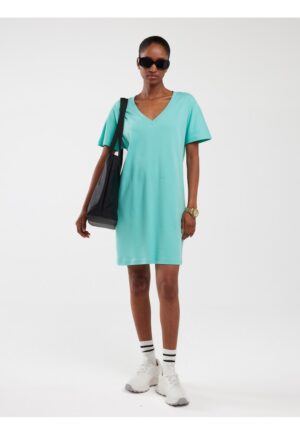 Rochie tip tricou cu decolteu in V Zorkaya