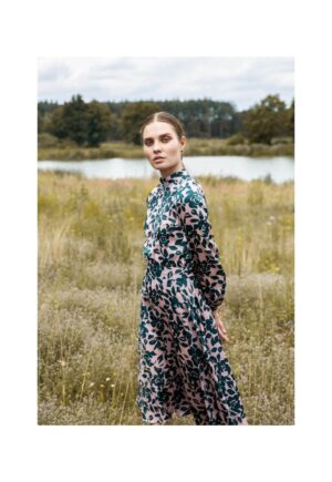 Rochie cu imprimeu floral -  Poliester