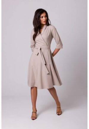 Rochie tip cache coeur cu guler -