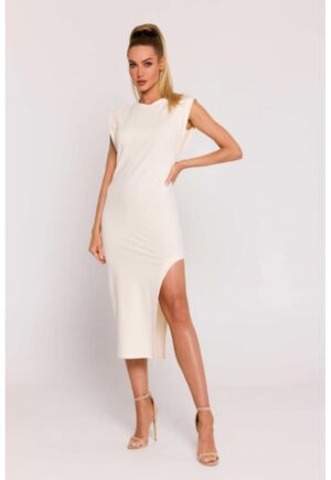 Rochie cu deschidere pentru picior -