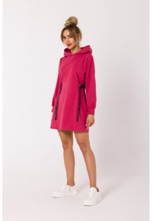 Rochie hanorac mini cu croiala oversize -