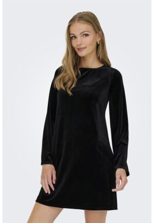 Rochie cu funda pe spate - Negru