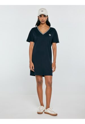 Rochie scurta cu decolteu in V Zorkana 403