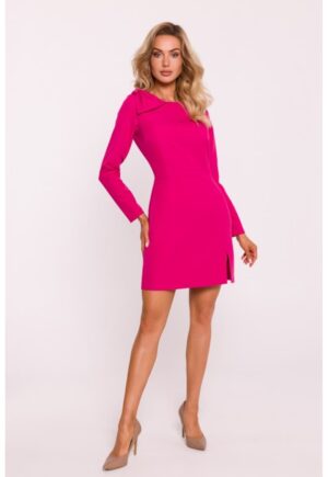 Rochie cu fundita pe umar -