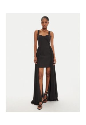 Rochie dama -  304993282 - Poliester - Negru - Negru