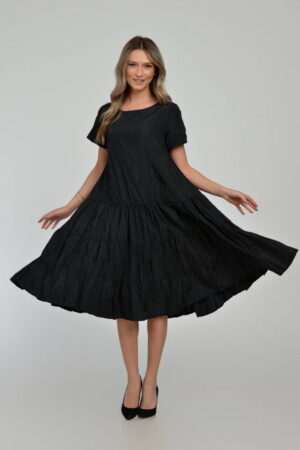Rochie midi ampla