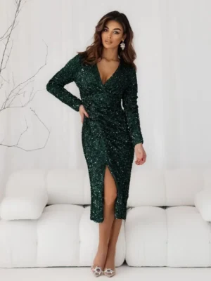 Rochie Anastasia Green