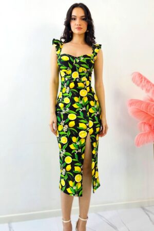 Rochie bodycon Ditsy