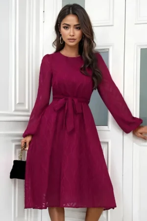 Rochie Franka Bordo