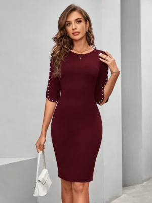 Rochie Frenda Bordo