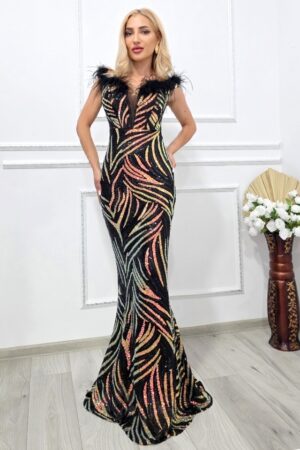 Rochie lunga de ocazie VaLLia