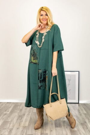 Rochie oversize A-line