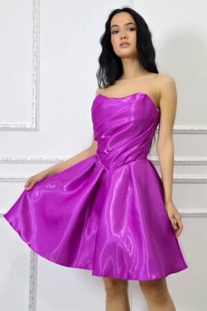 Rochie scurta babydoll Zafira