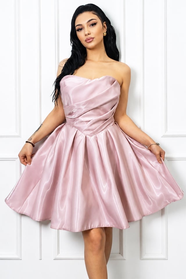 Rochie scurta babydoll Zafira