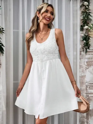 Rochie Sonia White