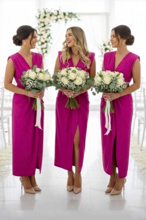 Set 4x Rochie de ocazie cu cristale JHOSY