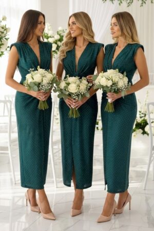 Set 4x Rochie de seara cu decolteu adanc
