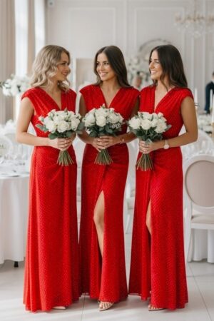 Set 5x Rochie de ocazie decoltata JHOSY
