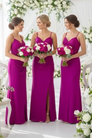 Set 5x Rochie lunga de seara Serelya