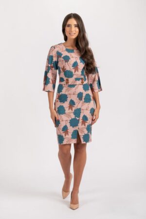 Rochie eleganta cu imprimeu floral