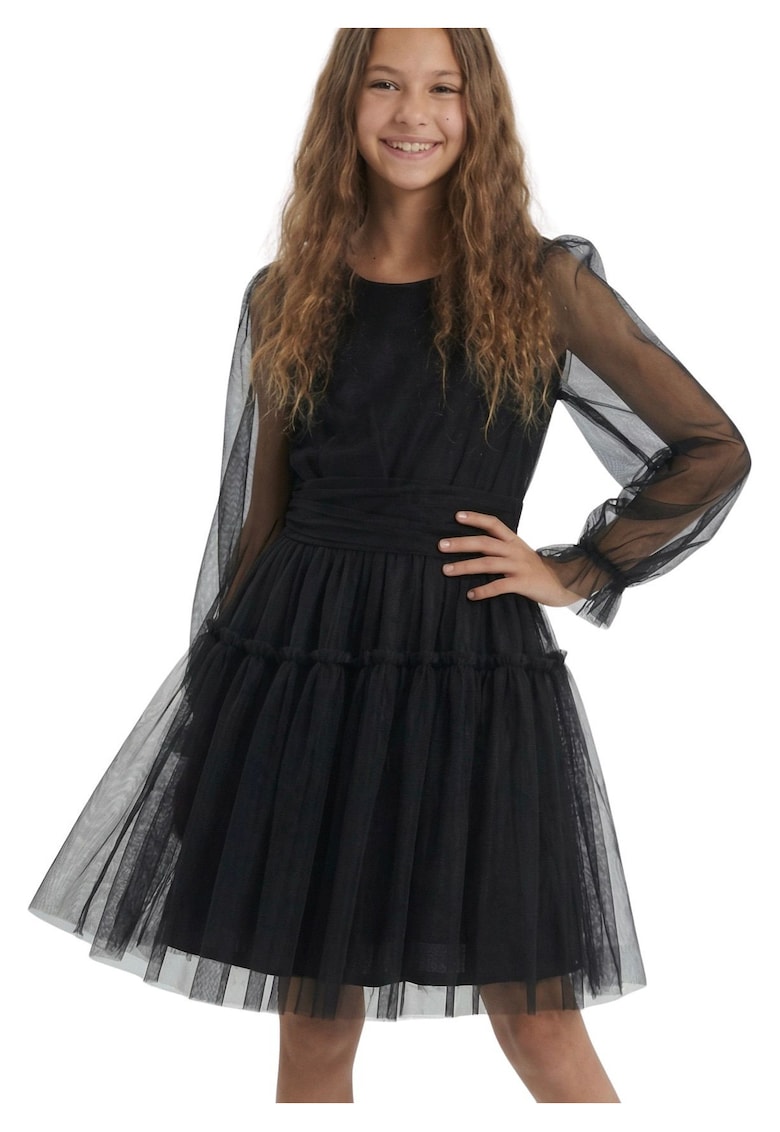 Rochie fete - ZOYA Fashion - Holly - Poliester - Elegant - Lunga - Negru 152