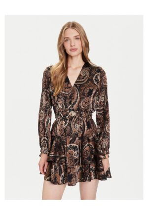 Rochie casual  maro - material de calitate