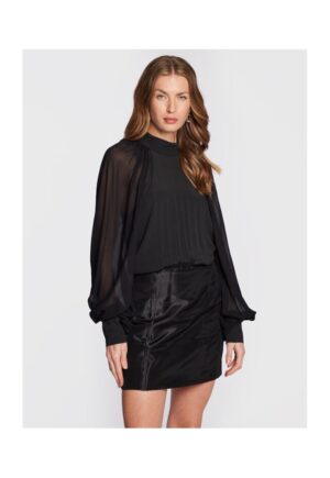 Rochie dama -  Wardrobe - 301413615 - Acetat/Matase - Negru - Negru