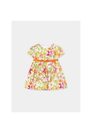 Rochie fete -  12853 - Multicolor - Bumbac