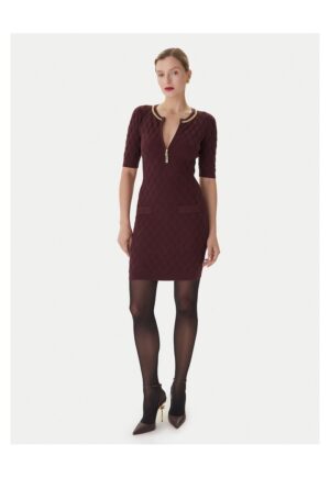 Rochie de cocktail -  visiniu