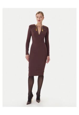 Rochie de cocktail -  visiniu - dama