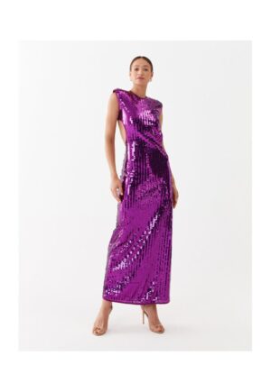 Rochie dama -  Wardrobe - 302360857 - Poliester - Violet - Violet