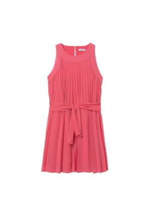 Rochie fete  din poliester - Roz