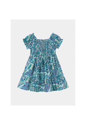 Rochie fete -  13799 - Multicolor - Bumbac