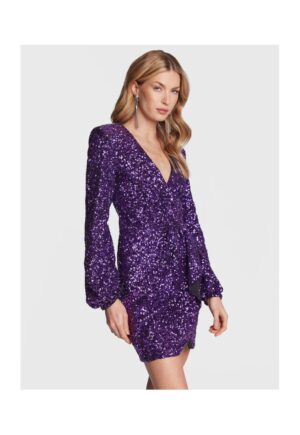 Rochie de cocktail dama  violet - fabrica usoara -