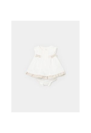 Rochie fete -  30055 - Ecru - Bumbac