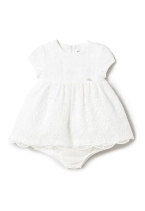 Rochie fete  1862 - Poliester/Bumbac - Alb -