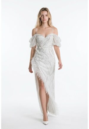 Rochie Michaela alba