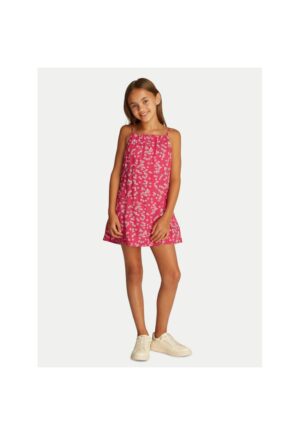 Rochie de vara -  Roz inchis - Floral