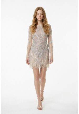 Rochie Anouka argintie