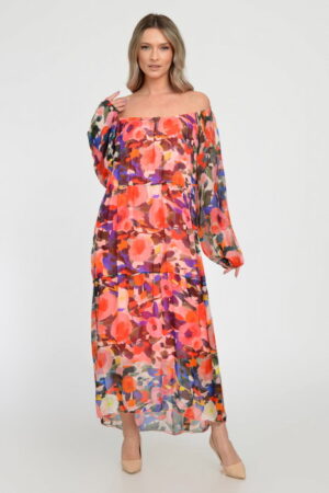 Rochie lunga A-line