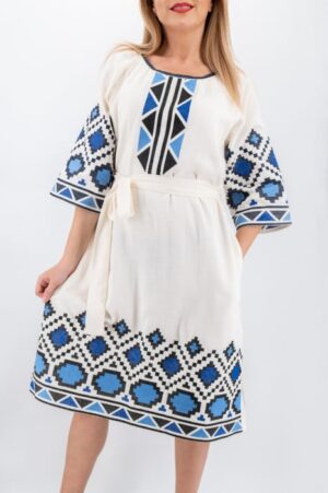 Rochie brodata Adelina 5
